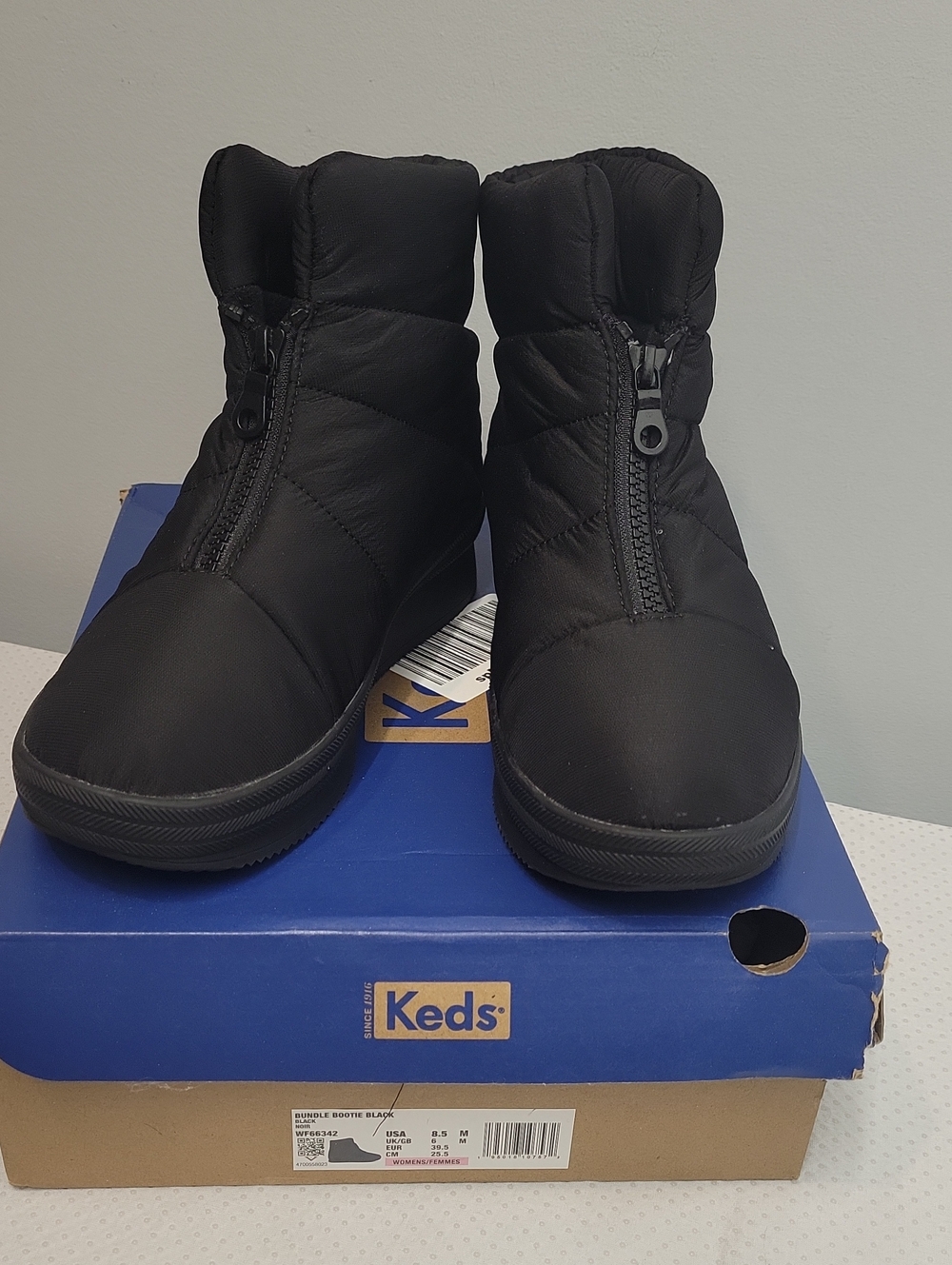 NEW KEDS Bundle Bootie Winter puffer boots size 8.5 womens